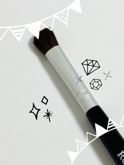 アイシャドウブラシセット/ロージーローザ/メイクブラシを使ったクチコミ(3枚目)