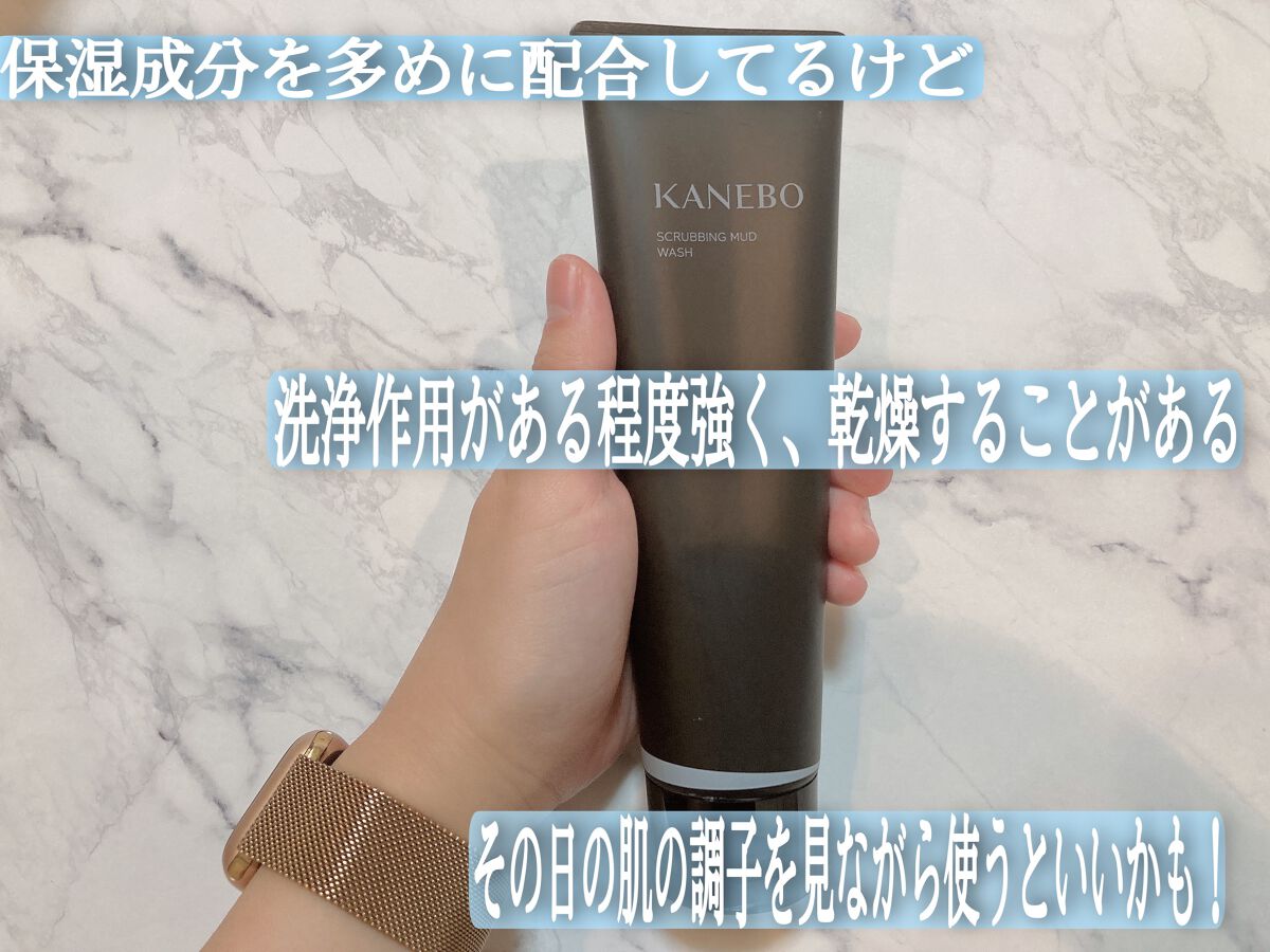 スクラビング　マッド　ウォッシュ/KANEBO/洗顔フォームを使ったクチコミ（3枚目）
