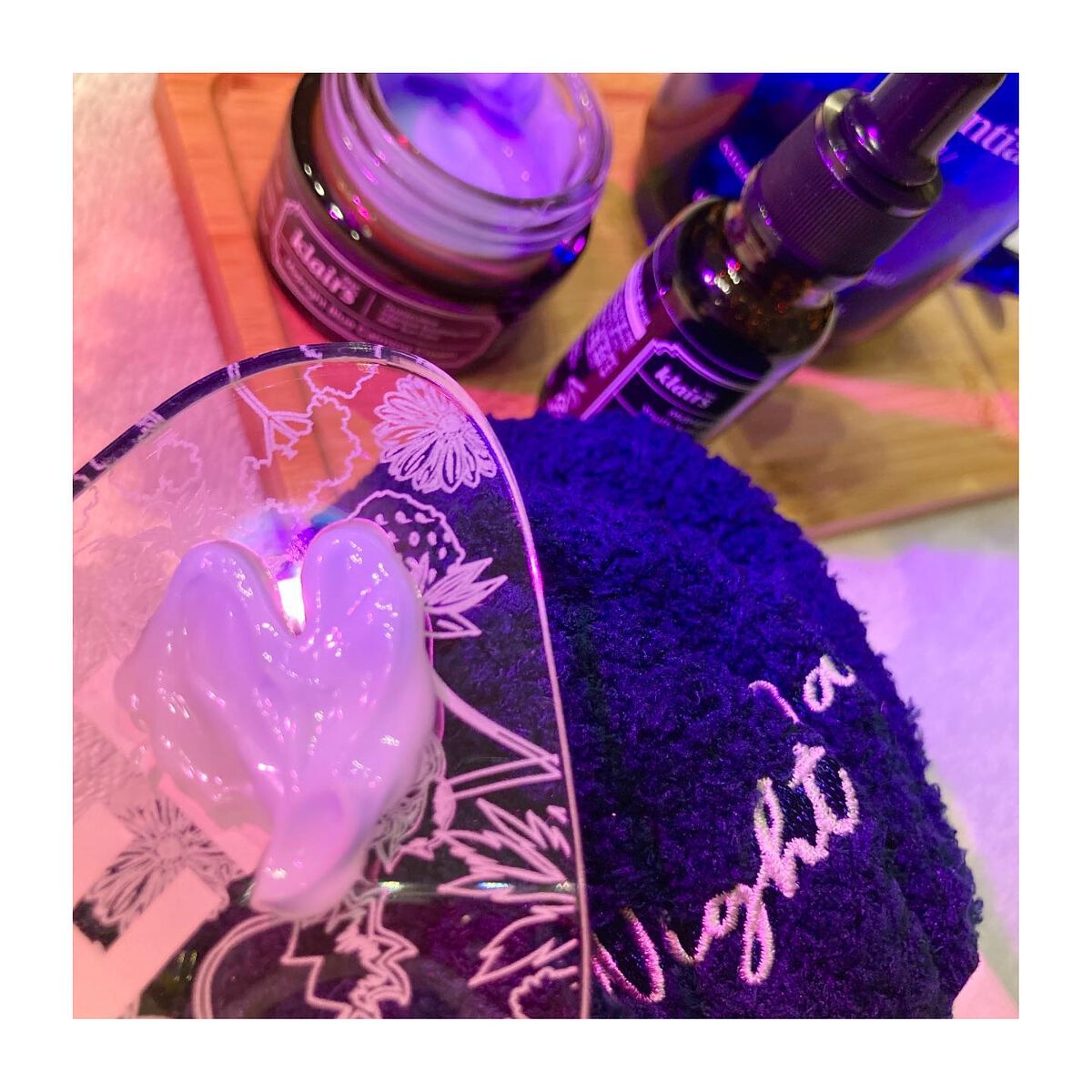 ミッドナイトブルーカーミングクリーム/Klairs/フェイスクリームを使ったクチコミ(6枚目)