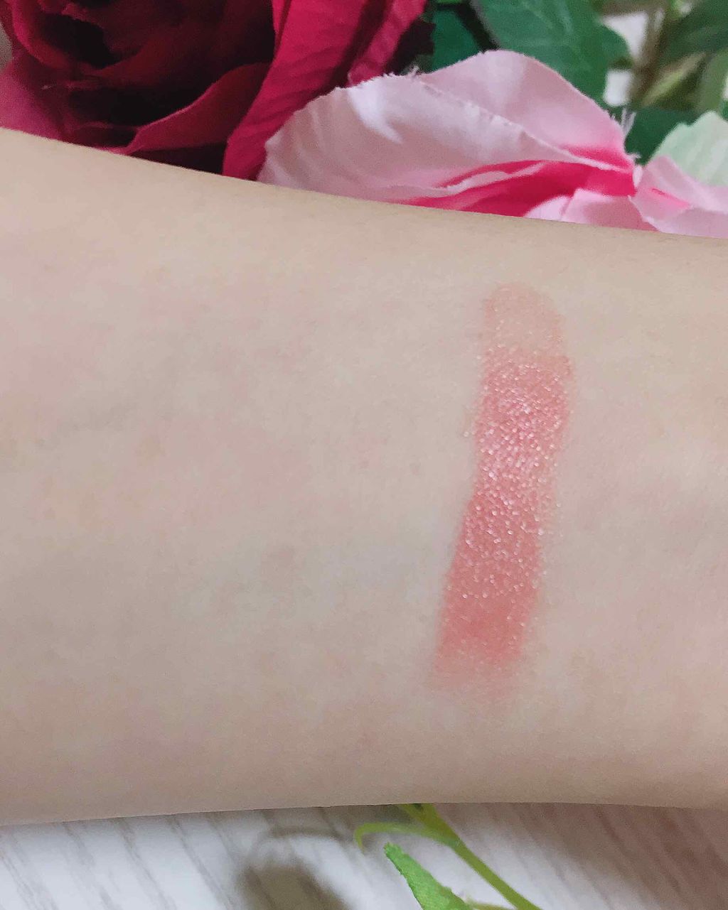 ラスティンググロスリップ/CEZANNE/口紅を使ったクチコミ（3枚目）