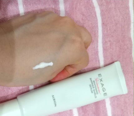 エクサージュシマー ホワイトニング バリア シールドセラム/ALBION/美容液を使ったクチコミ(2枚目)