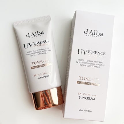 ウォータフルトーンアップサンクリーム/ダルバ/日焼け止めクリームを使ったクチコミ(1枚目)