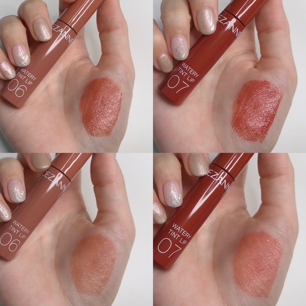 ウォータリーティントリップ/CEZANNE/リップティントを使ったクチコミ(5枚目)