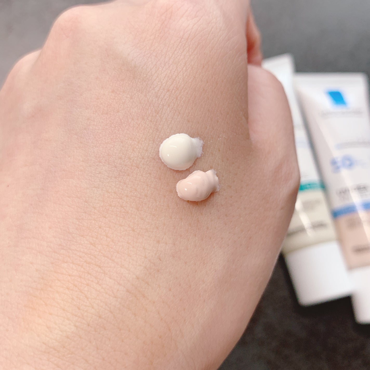 UVイデア XL プロテクショントーンアップ ローズ/ラ ロッシュ ポゼ/日焼け止めクリームを使ったクチコミ(2枚目)