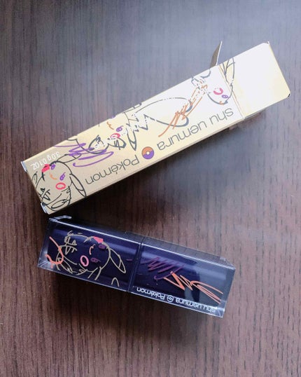 ルージュ アンリミテッド ラッカーシャイン<2019年クリスマスコフレ限定>/shu uemura/口紅を使ったクチコミ(1枚目)