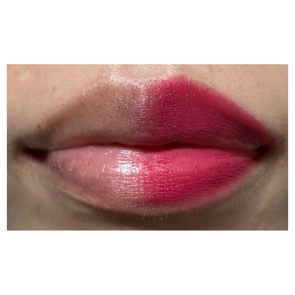 クリームドゥローズティント/dasique/リップティントを使ったクチコミ（2枚目）