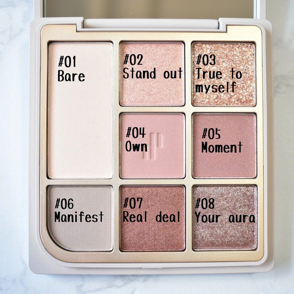 ドットオンムードアイパレット/Heart Percent/アイシャドウパレットを使ったクチコミ(3枚目)