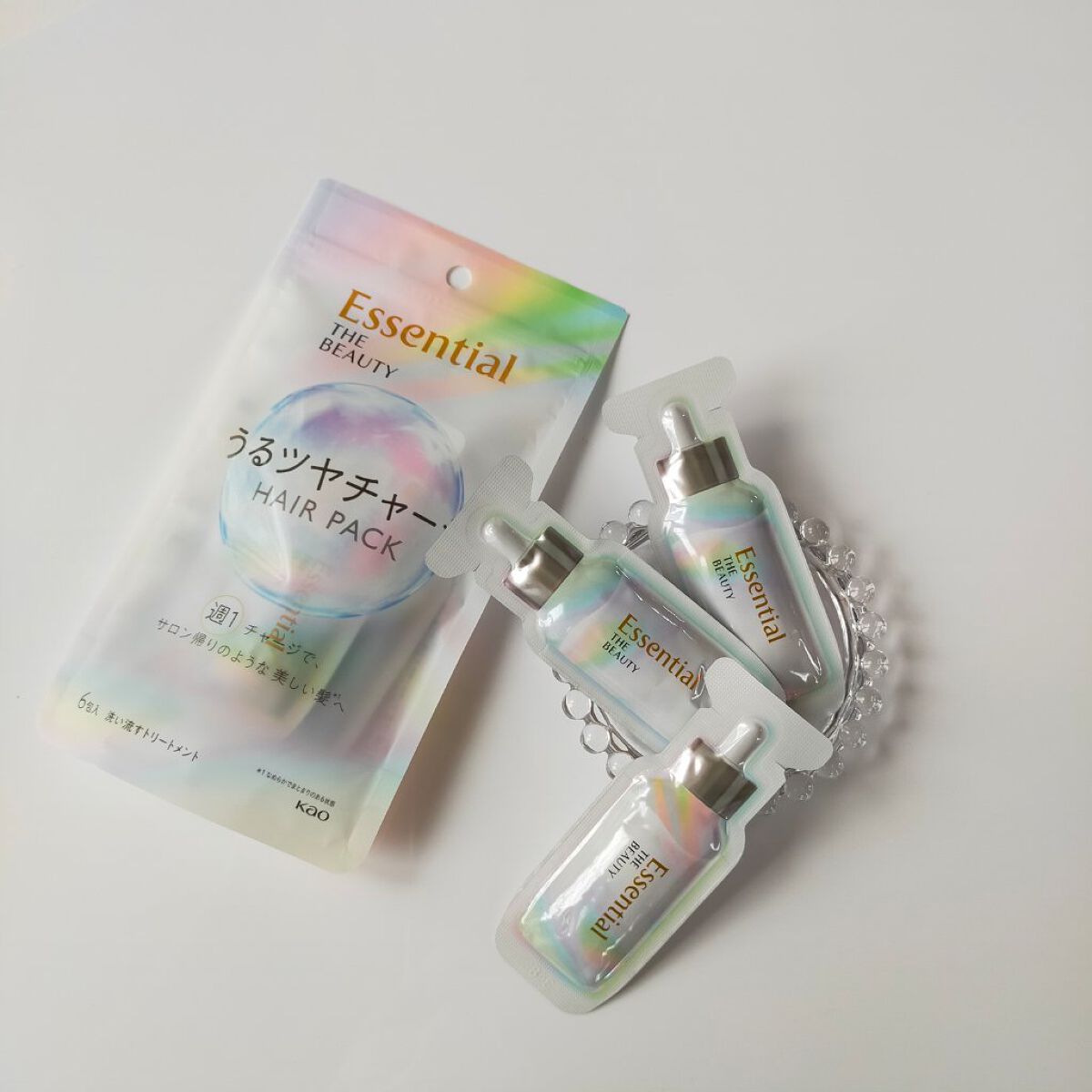 ザビューティ うるツヤチャージヘアパック/エッセンシャル/ヘアマスク・ヘアパックを使ったクチコミ（1枚目）