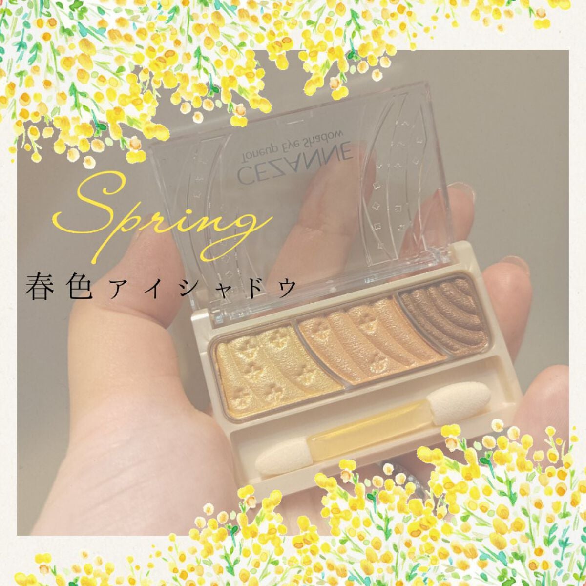 トーンアップアイシャドウ/CEZANNE/アイシャドウパレットを使ったクチコミ(1枚目)