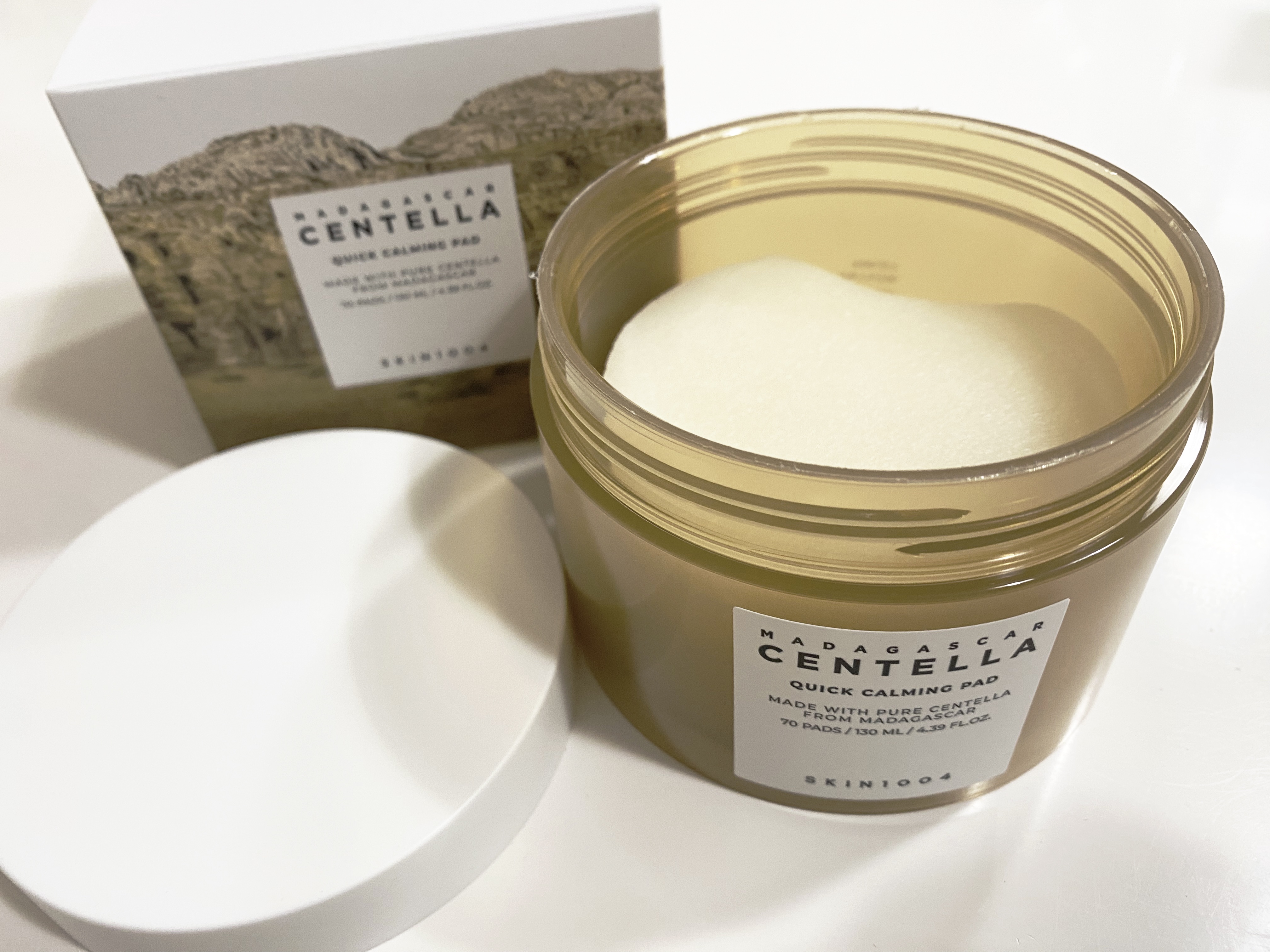 センテラ クイックカーミングパッド/SKIN1004/トナーパッドを使ったクチコミ（1枚目）