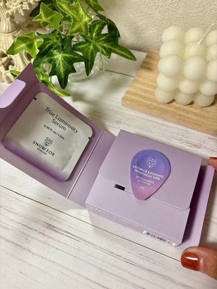 ブライトニング ブースターボール/SNOW FOX SKINCARE/美容液を使ったクチコミ(2枚目)