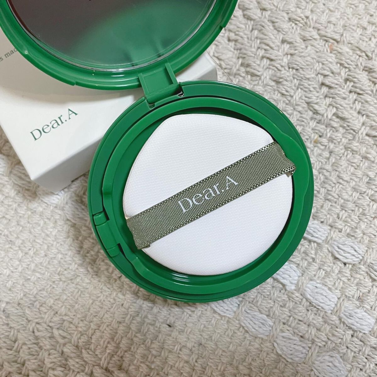 スリムフィットエバーグロウクッション/Dear.A/クッションファンデーションを使ったクチコミ（2枚目）