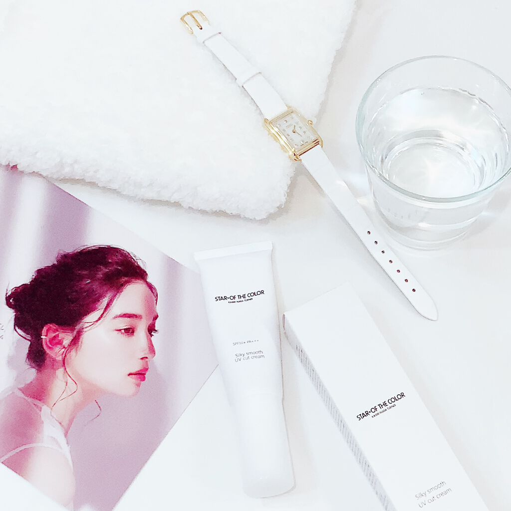 シルキースムースUVカットクリーム/STAR OF THE COLOR/日焼け止めクリームを使ったクチコミ(10枚目)
