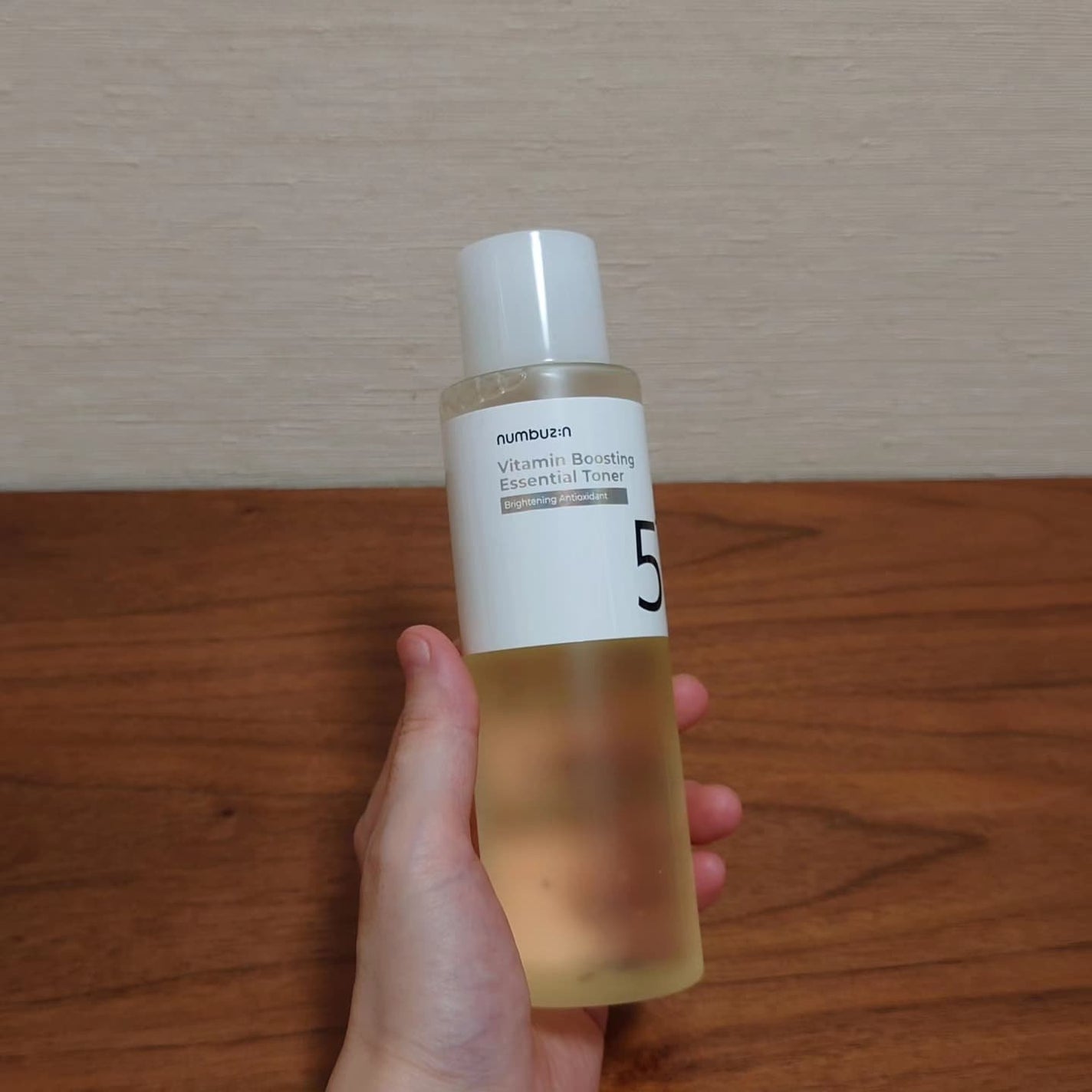 5番 白玉グルタチオンCエッセンシャルトナー/numbuzin/化粧水を使ったクチコミ(3枚目)