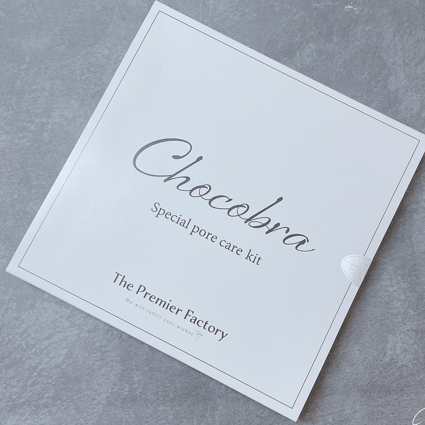 チョコブラ スペシャル毛穴ケアセット/Chocobra/スキンケアキットを使ったクチコミ（3枚目）