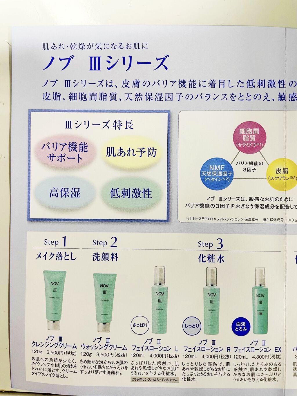 Ⅲ バリアコンセントレイト/NOV/美容液を使ったクチコミ（2枚目）