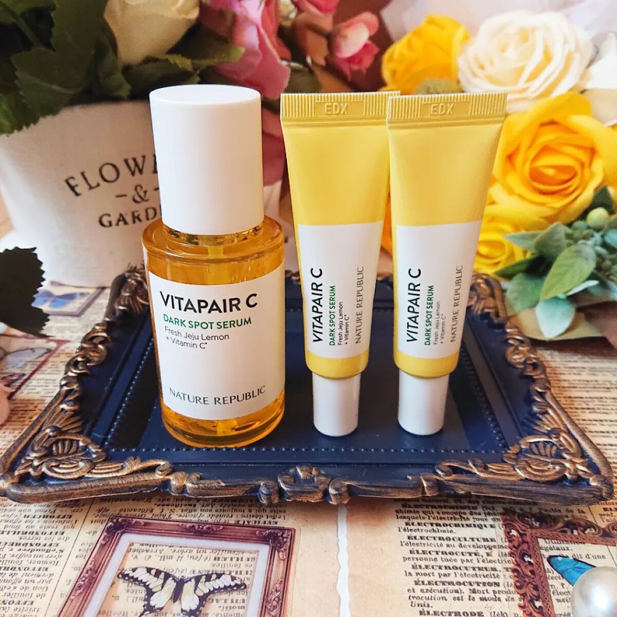 ビタペアC 集中美容液スペシャルセット/ネイチャーリパブリック/美容液を使ったクチコミ（1枚目）