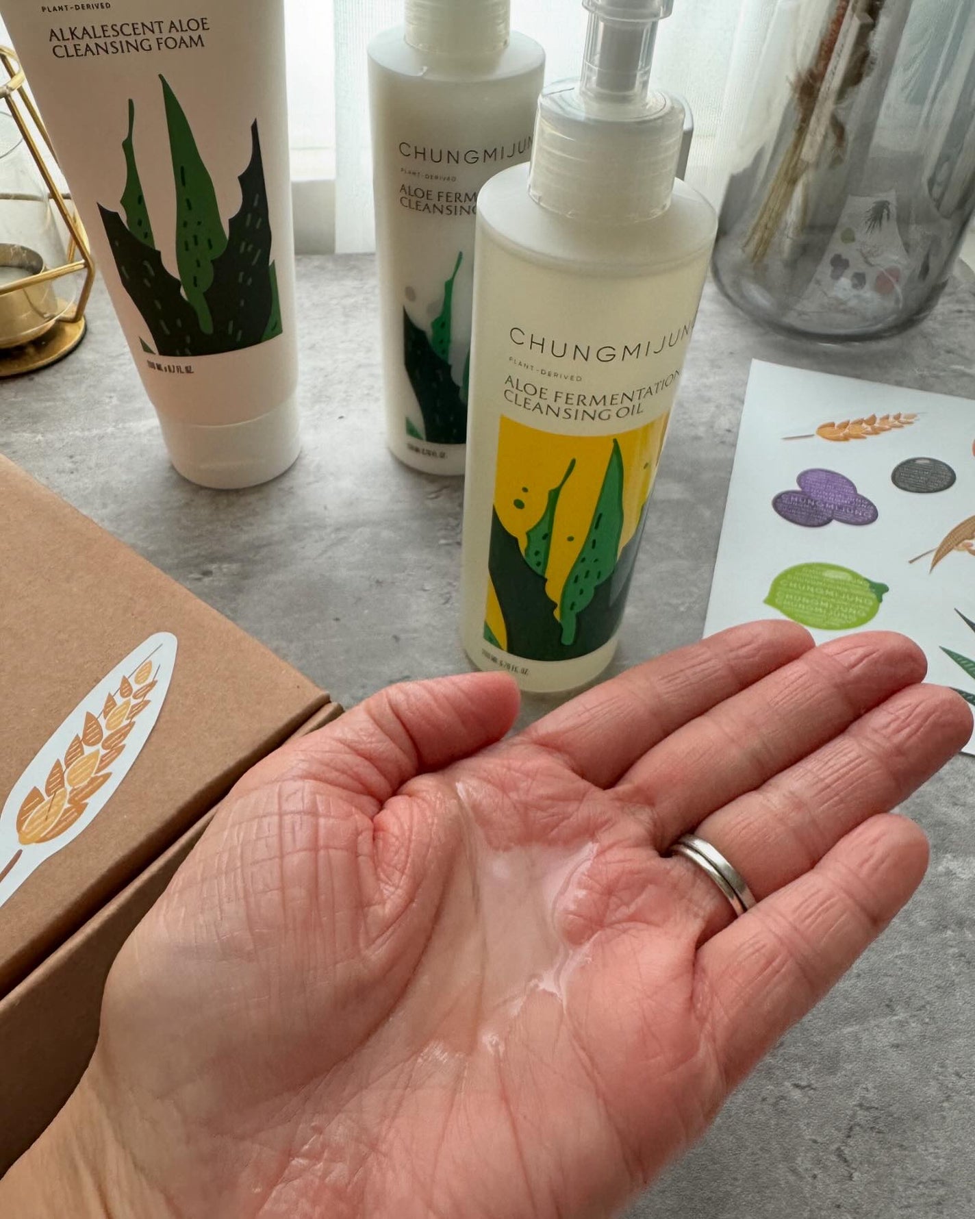 アロエ発酵クレンジングミルク/シエムゼ/ミルククレンジングを使ったクチコミ(6枚目)