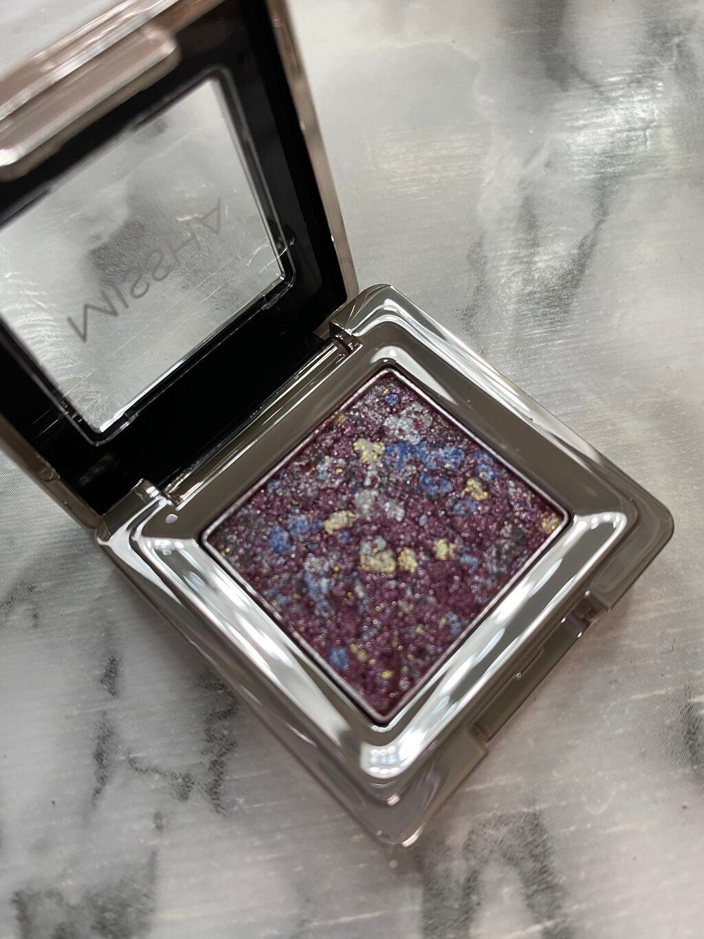 グリッタープリズム シャドウ/MISSHA/グリッターを使ったクチコミ(4枚目)