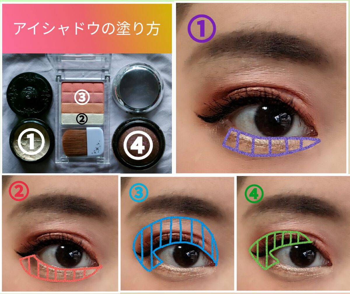 チークグラデーション/キャンメイク/パウダーチークを使ったクチコミ（3枚目）