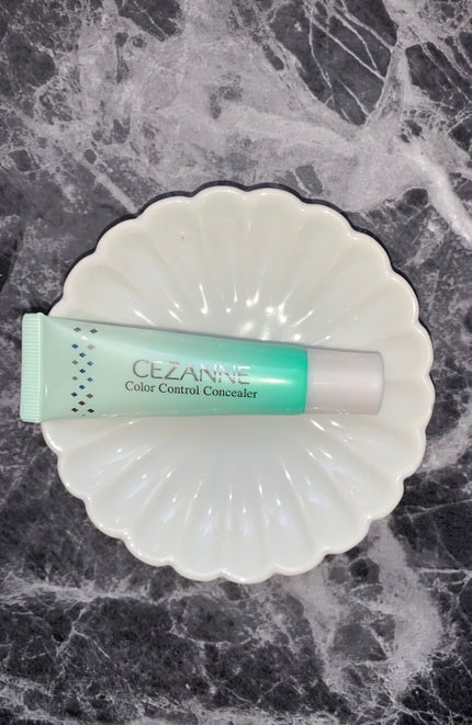 赤み補正コンシーラー/CEZANNE/クリームコンシーラーを使ったクチコミ(2枚目)