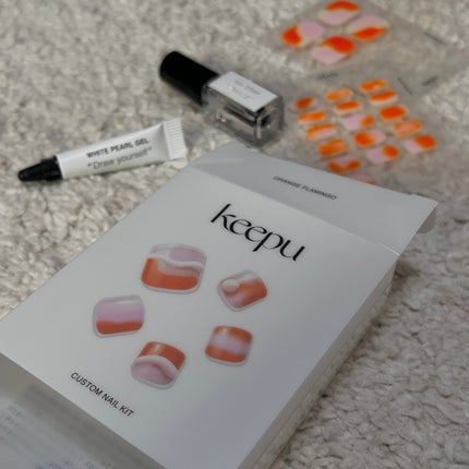 セルフカスタム ネイルシール/KEEPU/ネイルシールを使ったクチコミ(1枚目)