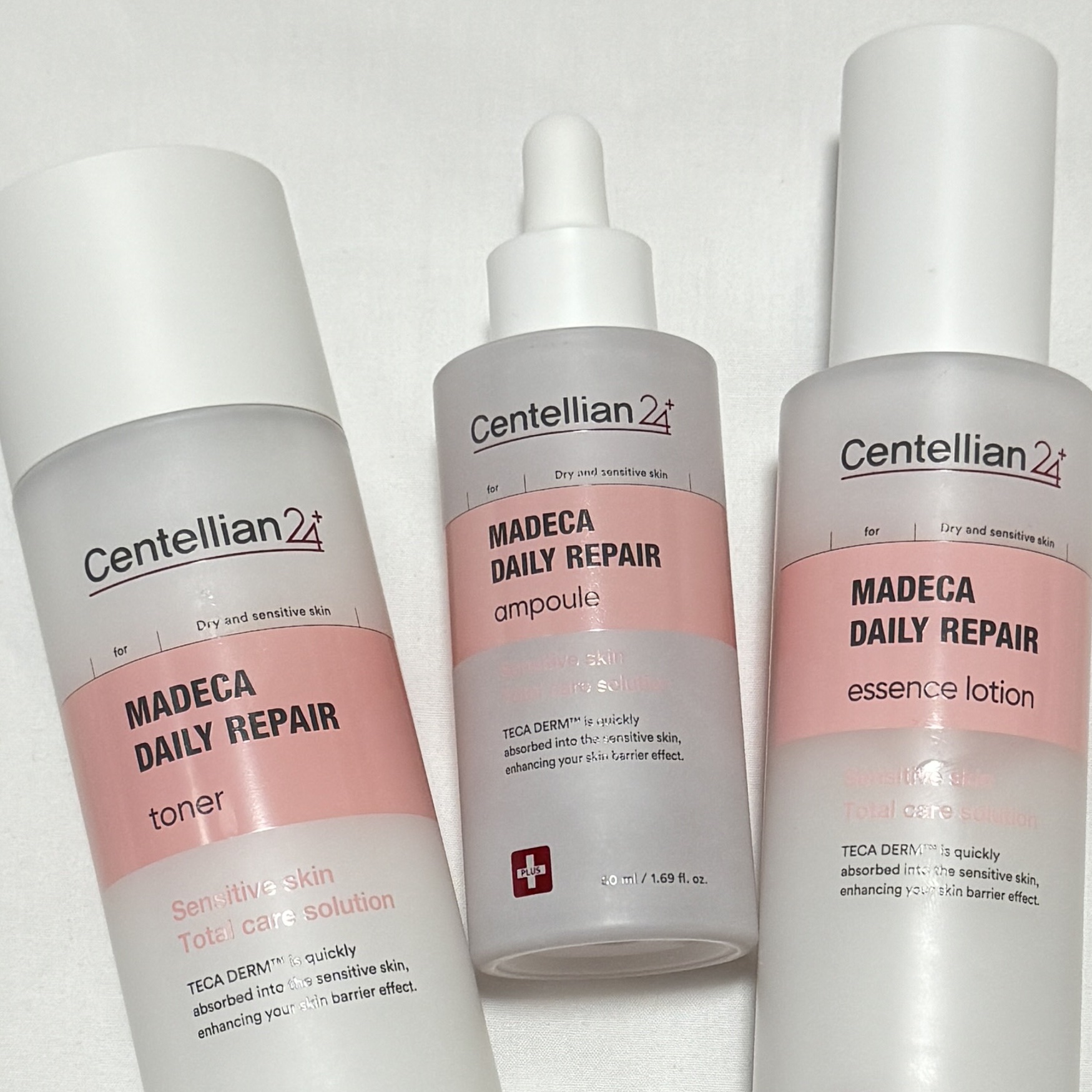 マデカデイリーリペアアンプル/センテリアン24/美容液を使ったクチコミ（2枚目）