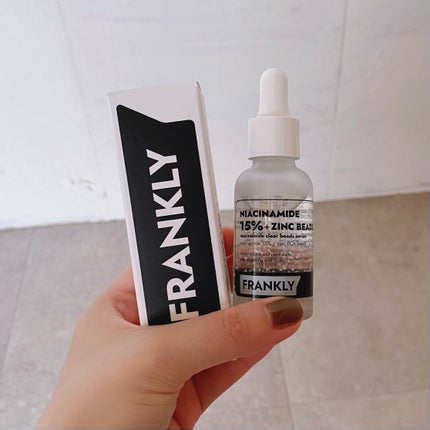ナイアシンジンクビーズセラム/Frankly/美容液を使ったクチコミ(1枚目)