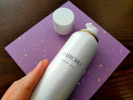 クリスタルホイップ/SHIRORU/泡洗顔を使ったクチコミ(3枚目)