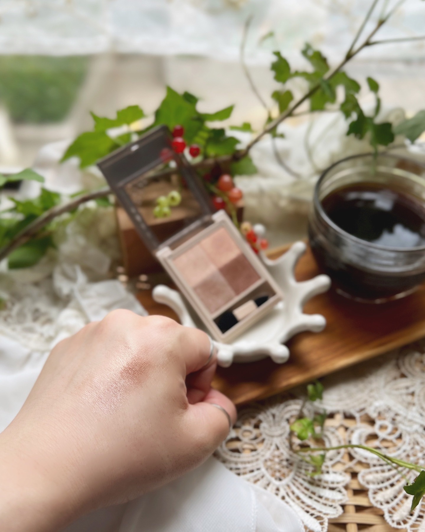 ニュアンス デューイ クリエイター/Visée/アイシャドウパレットを使ったクチコミ（3枚目）