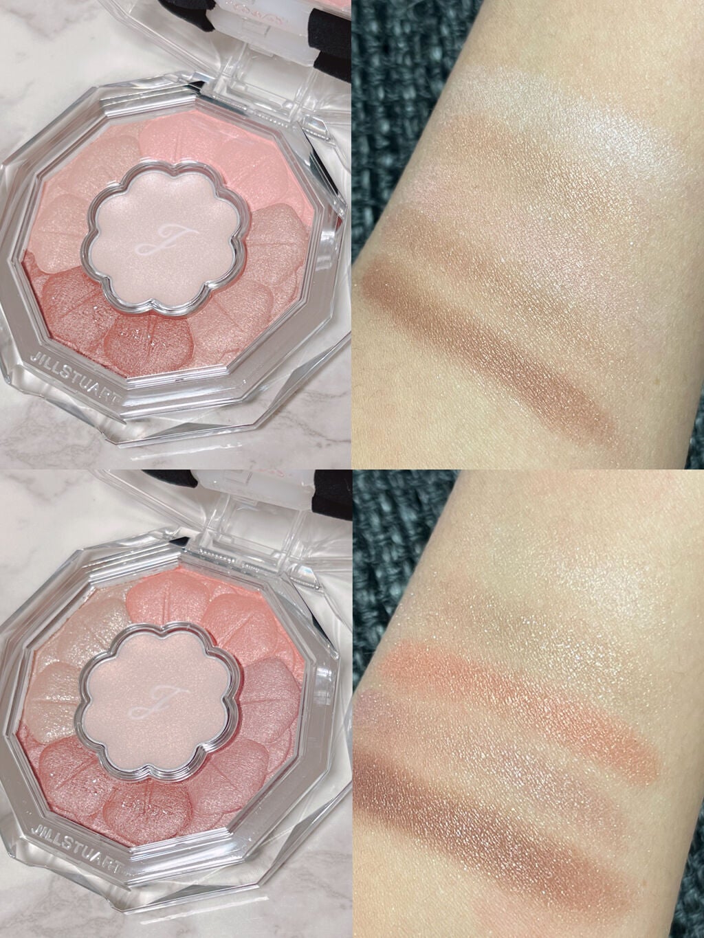 ジルスチュアート ブルームクチュール アイズ/JILL STUART/アイシャドウパレットを使ったクチコミ(2枚目)