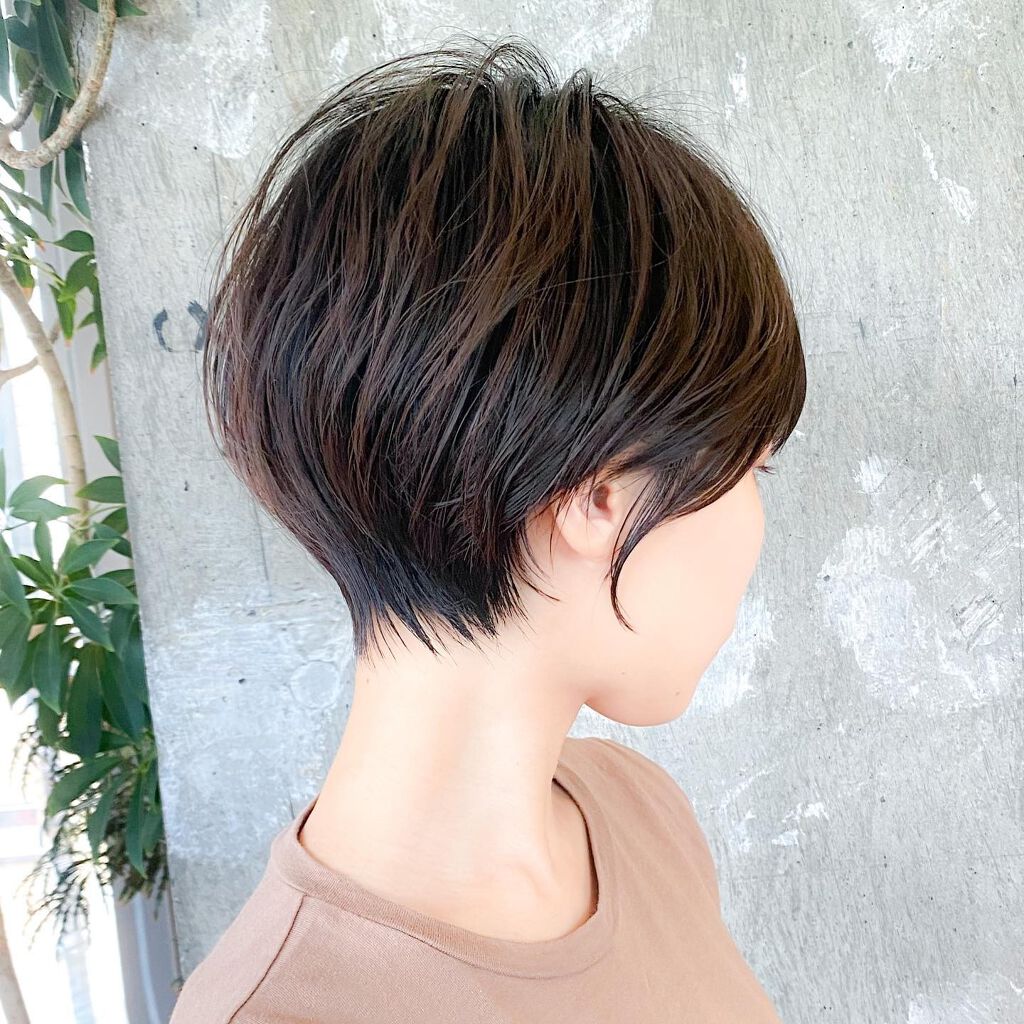 ショートヘア/大人女性/似合わせショート/表参道/羽鳥俊輝 on LIPS 「雰囲気で選ぶショートヘアの見方✨.ヘアスタイルをご覧頂きありが..」(6枚目)