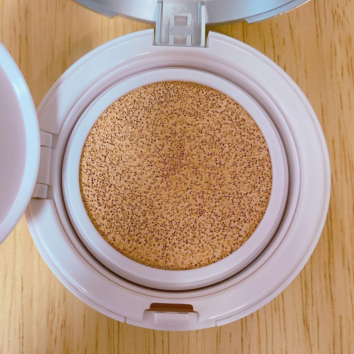 リンクルホワイトクッションファンデーション/コラリッチ/クッションファンデーションを使ったクチコミ(3枚目)