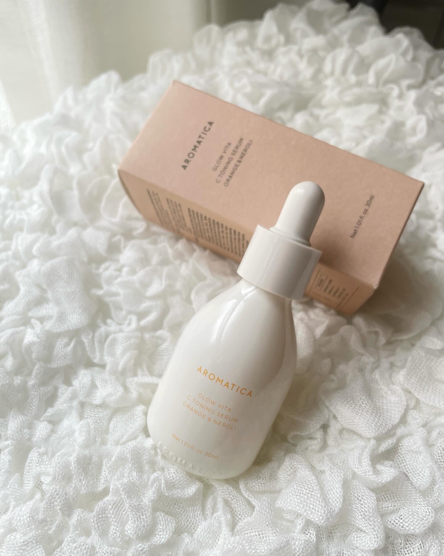 オレンジクレンジングシャーベット/AROMATICA/クレンジングバームを使ったクチコミ（2枚目）