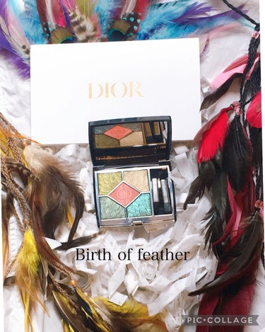 サンク クルール クチュール＜バーズ オブ ア フェザー＞ 459 ナイト バード/Dior/アイシャドウパレットを使ったクチコミ（1枚目）