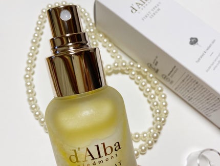 ダルバ ホワイトトリュフファーストスプレーセラム/ダルバ/ミスト状化粧水を使ったクチコミ(2枚目)