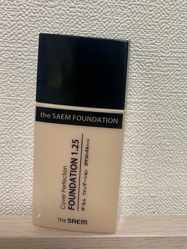 the SAEM ザ・セム CPファンデーションのクチコミ「the SAEM  CPファンデーション　
1.25　ライトベージュ　1320円

ザ・セムの.....」（1枚目）