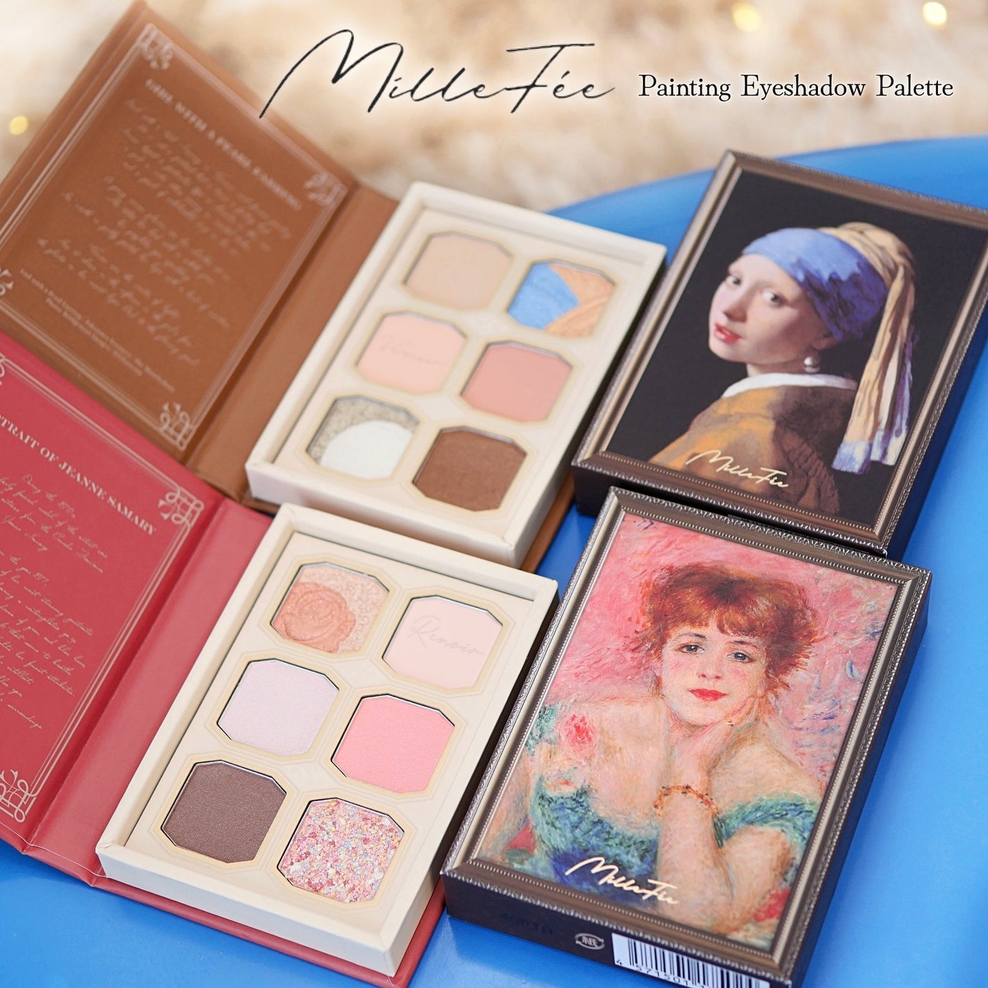 絵画アイシャドウパレット/MilleFée/アイシャドウパレットを使ったクチコミ(1枚目)