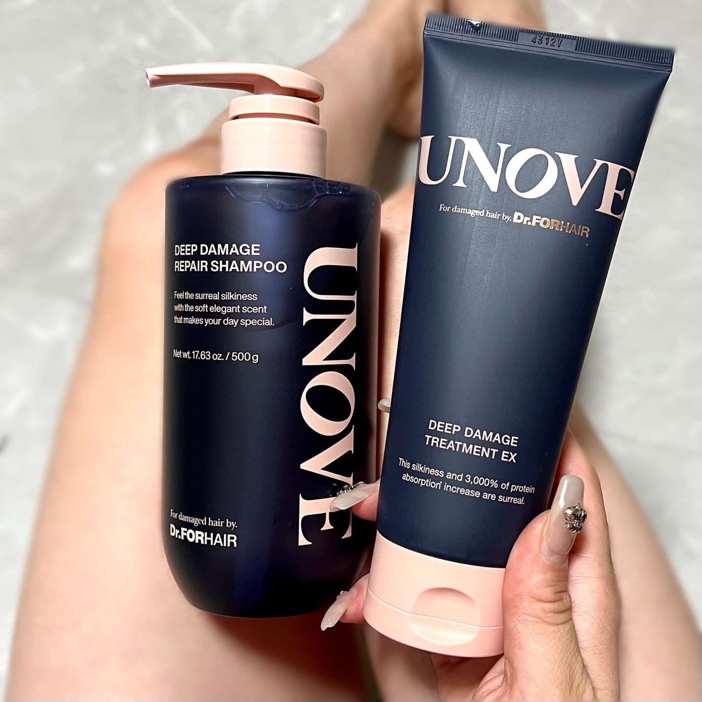 ディープダメージトリートメントEX/UNOVE/洗い流すヘアトリートメントを使ったクチコミ(1枚目)