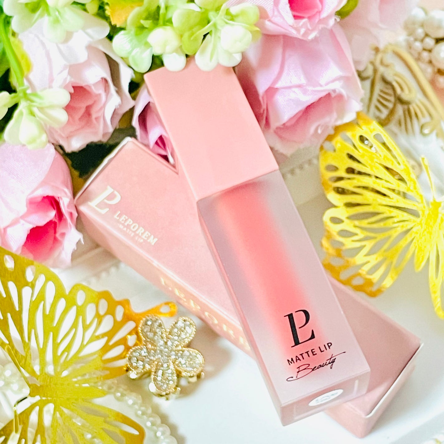 マットリップ/LEPOREM/口紅を使ったクチコミ(3枚目)