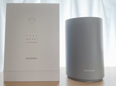 SALONIA ピュアブライトスチーマーのクチコミ「


こんにちは。

SALONIAのピュアブライトスチーマーを
購入したのでレビューしていき.....」（1枚目）