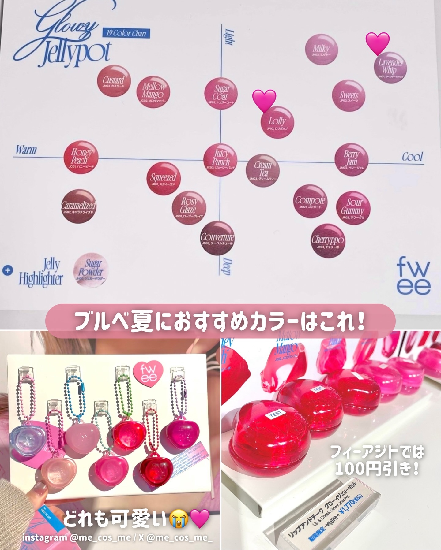 フィー ピンクオブセッションステイフィットティント/fwee/リップティントを使ったクチコミ（2枚目）