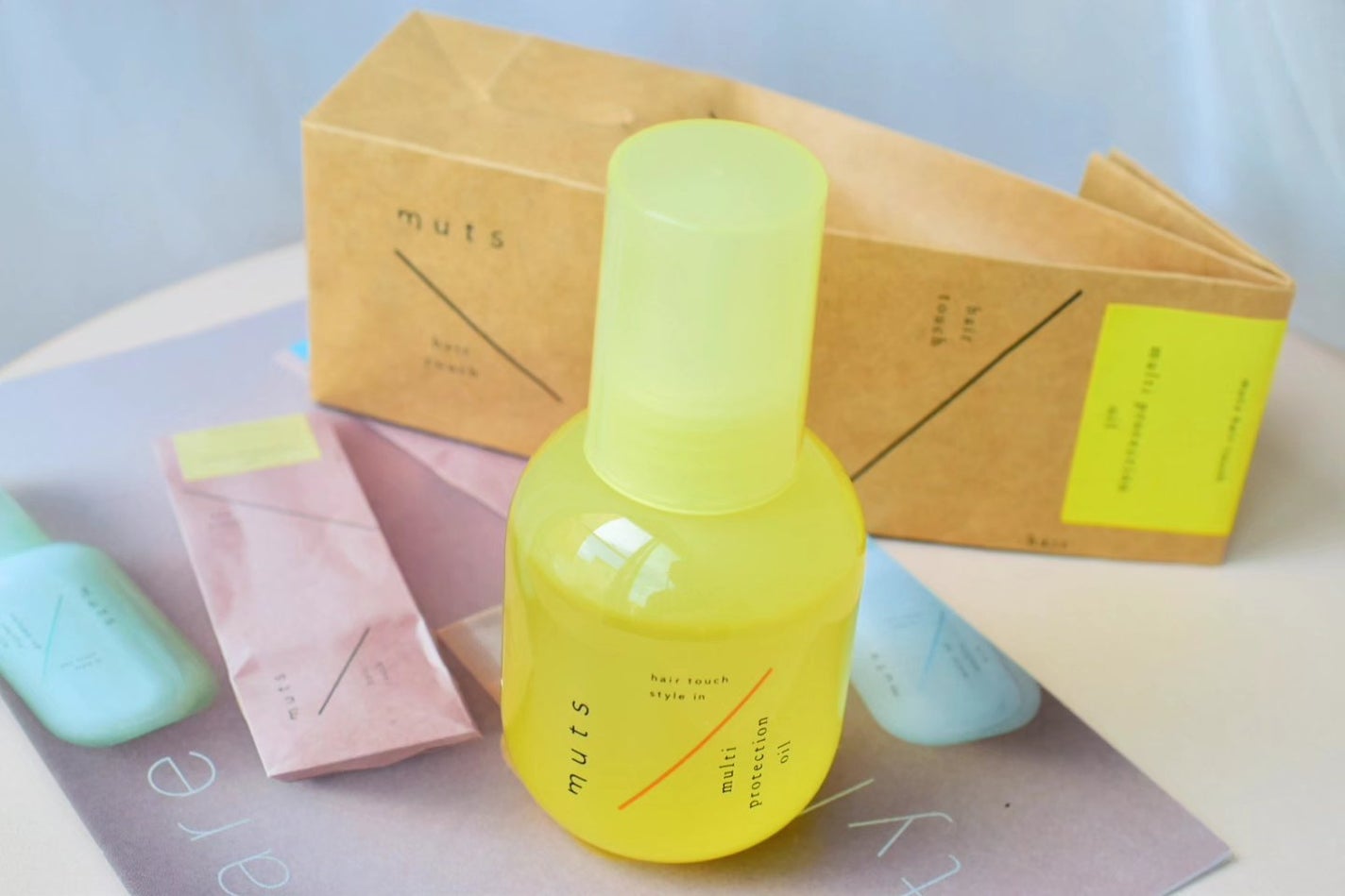 マルチ プロテクションオイル/ミューツへアタッチ/ヘアオイルを使ったクチコミ(1枚目)