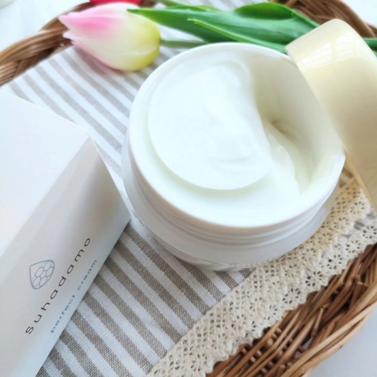 スハダモ パーフェクトクリーム/ Suhadamo/フェイスクリームを使ったクチコミ(4枚目)