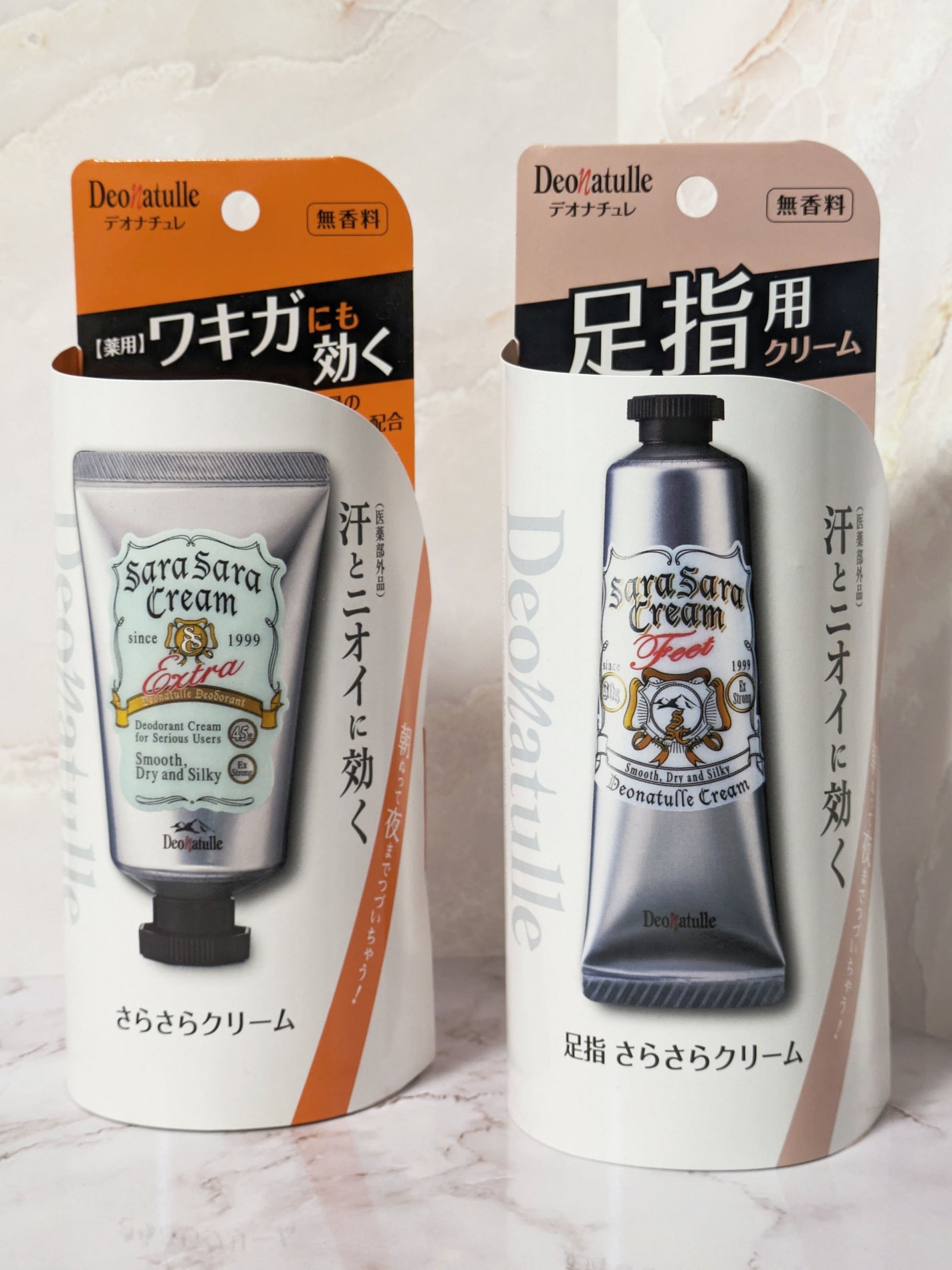 薬用足指さらさらクリーム/デオナチュレ/デオドラント・制汗剤を使ったクチコミ(1枚目)