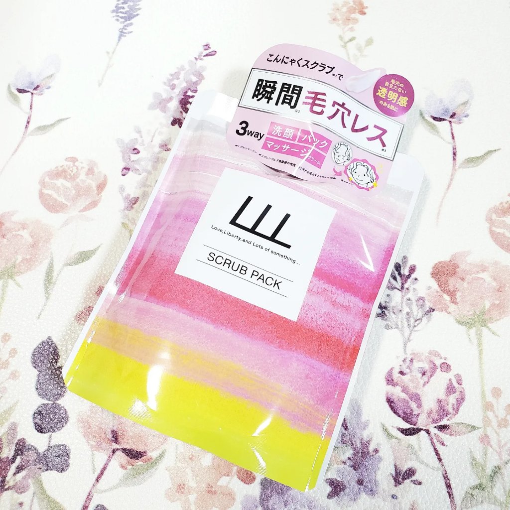 3Way毛穴マイルドスクラブ/LLL/スクラブ・ゴマージュを使ったクチコミ（2枚目）