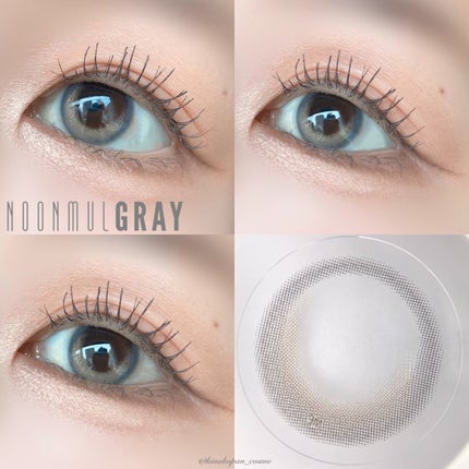 ヌンムルグレー/LENSME/カラーコンタクトレンズを使ったクチコミ(3枚目)