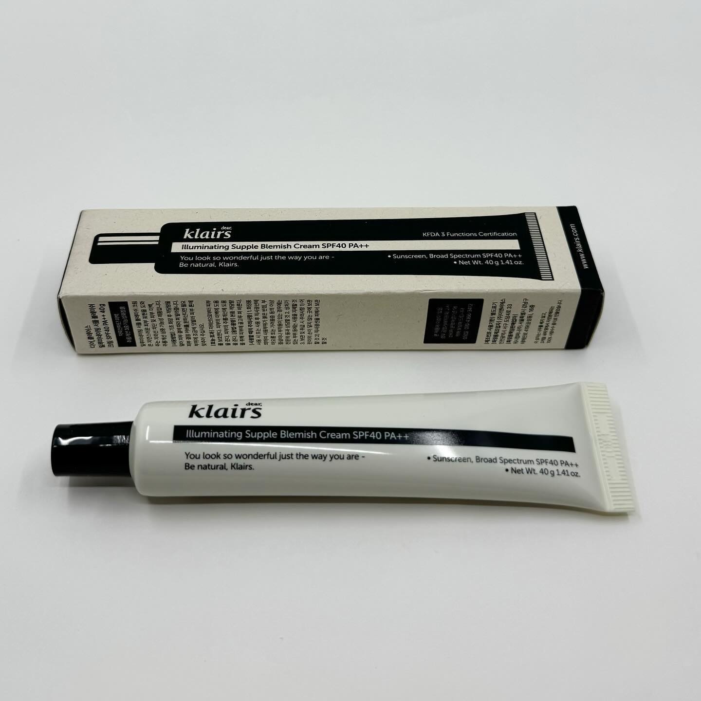 イルミネーティングサプルブレミッシュクリーム(40ml)/Klairs/化粧下地を使ったクチコミ（2枚目）