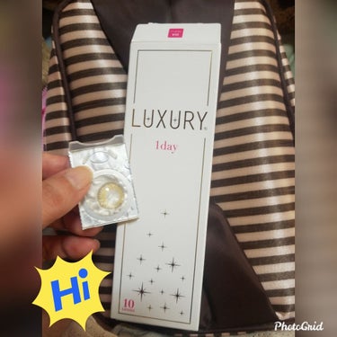 LUXURY（ラグジュアリー）1day/LUXURY/ワンデー（１DAY）カラコンを使ったクチコミ（2枚目）