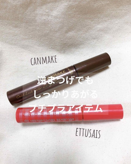 クイックラッシュカーラー ロングマスカラ/キャンメイク/マスカラを使ったクチコミ(1枚目)